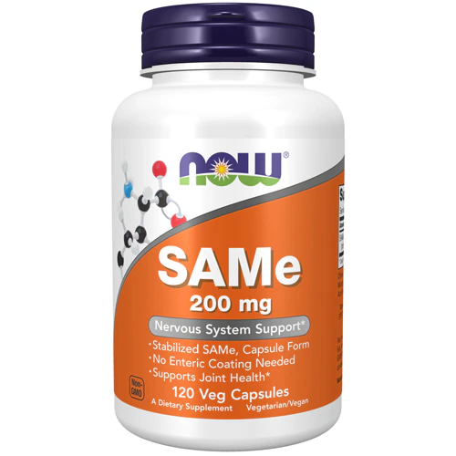 Now Foods, SAM-e (S-Adenosyl-L-Methionine), 200 mg, 60 Caps