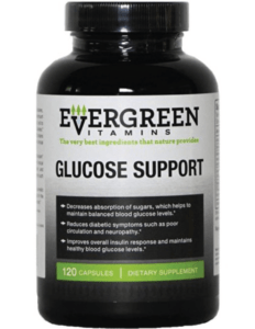 front of bottle of Glucose Support