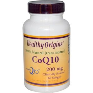 Healthy Origins, CoQ10 ( Kaneka Q10 ), 200 mg, 60 Softgels