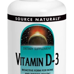 Source Naturals Vitamin D3 2000iu 200gels