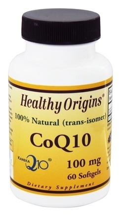 Healthy Origins, CoQ10 ( Kaneka Q10 ), 100 mg, 60 Softgels
