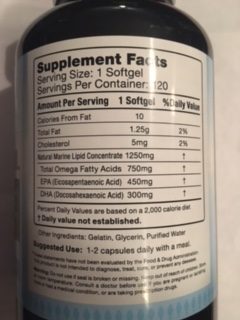 EverGreen Omega 3 Fish oil Highest EPA/DHA pure enteric coated 120 gels