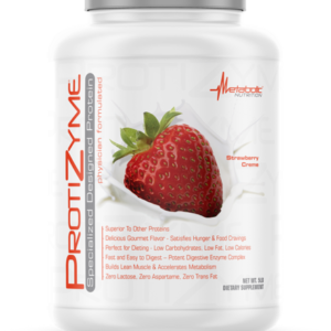 Metabolic Nutrition Protizyme Whey Protein 2lbs Strawberry