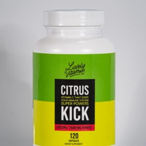 Lively Vitamin Citrus Kick Vitamin C 750mg fat soluble 120 caps