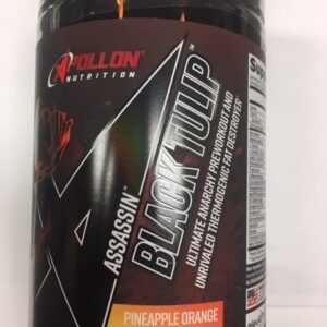 Apollon Assassin pre-workout Black Tulip Pineapple Orange