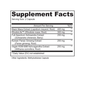 Lively Vitamin-Co.-Supplement-Facts-Adrenal-Boost